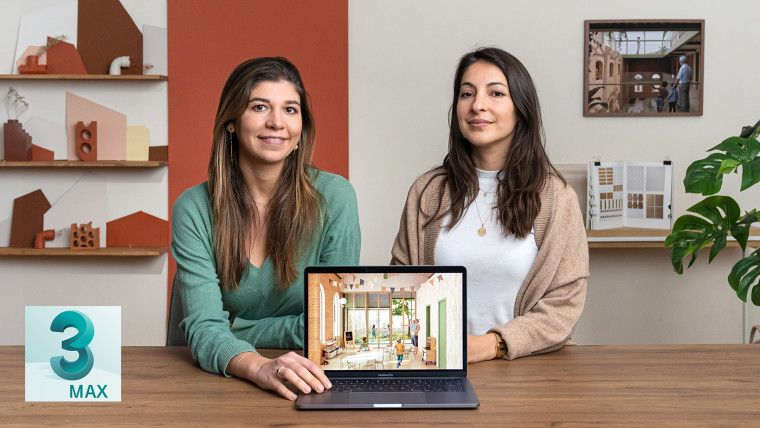 Render e colagem digital para visualização arquitetônica