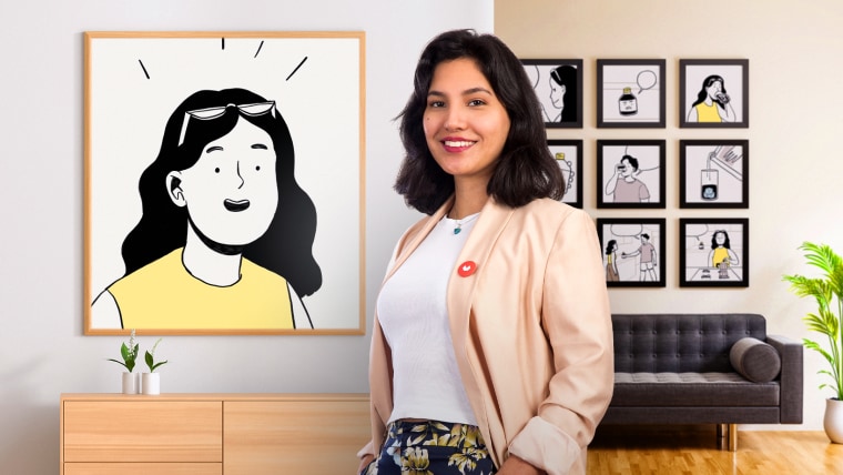 Ilustración de viñetas para redes sociales