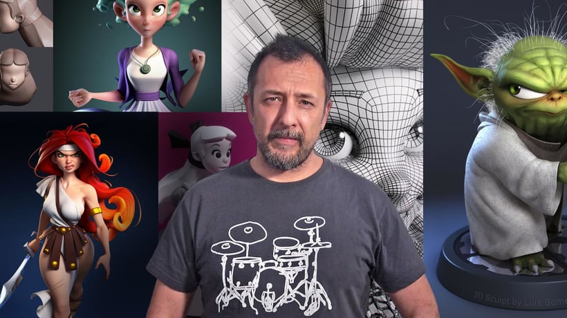 Modelado de personajes en 3D