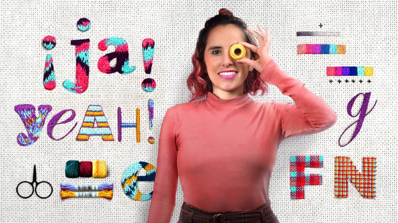 Letras bordadas: a linha como ferramenta gráfica