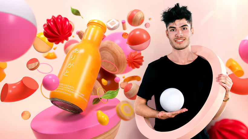 Diseño de sets en 3D para productos