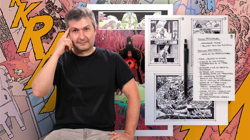 Capturando histórias em quadrinhos de fantasia