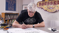 Caligrafia para um Ex libris. Um curso de Caligrafia e Tipografia de Ricardo Rousselot Schmidt