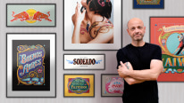 Filetagem portenha: ilustração e ornamentação de cartazes. Um curso de Ilustração e Caligrafia e Tipografia de Alfredo Genovese