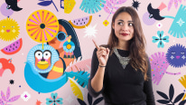 Ilustração vetorial com estilo. Um curso de Ilustração de Ely Ely Ilustra