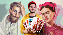 Técnicas digitais de retrato ilustrado. Um curso de Ilustração de German Gonzalez Ramirez