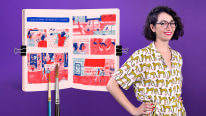 Creación y desarrollo de novelas gráficas. Un curso de Ilustración de María Luque