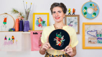 Técnicas avançadas de bordado: pontos e composições com volume. Um curso de Craft de Señorita Lylo