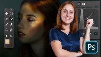 Adobe Photoshop para retoque de retratos. Um curso de Fotografia e Vídeo de Iris Encina