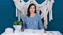 Macramé Accessory Design. A Craft course by Belen Senra