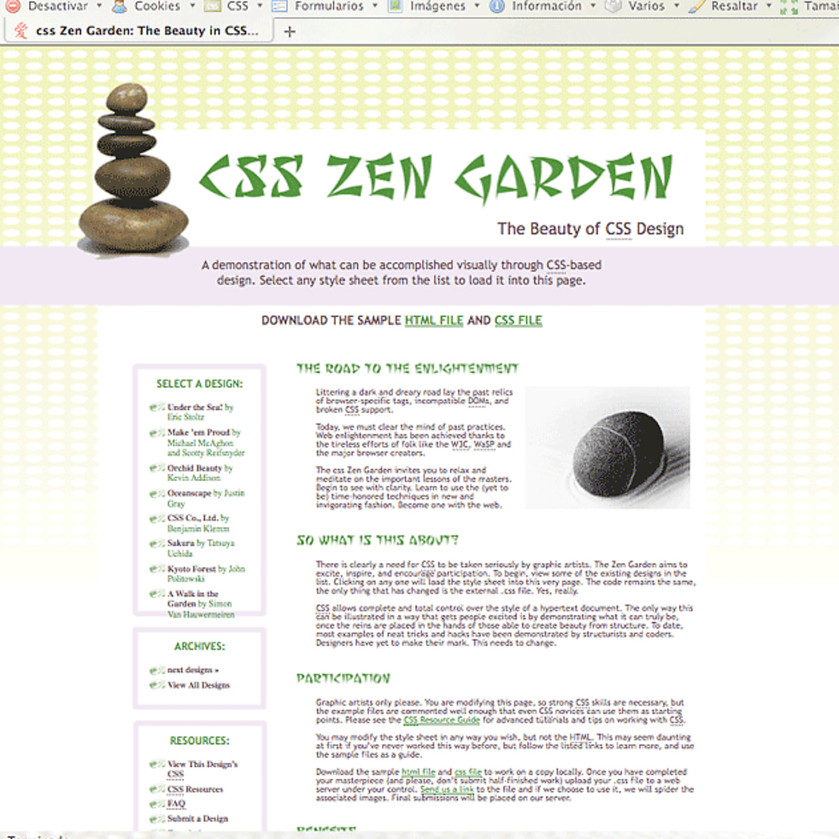 Css Zen Garden Domestika