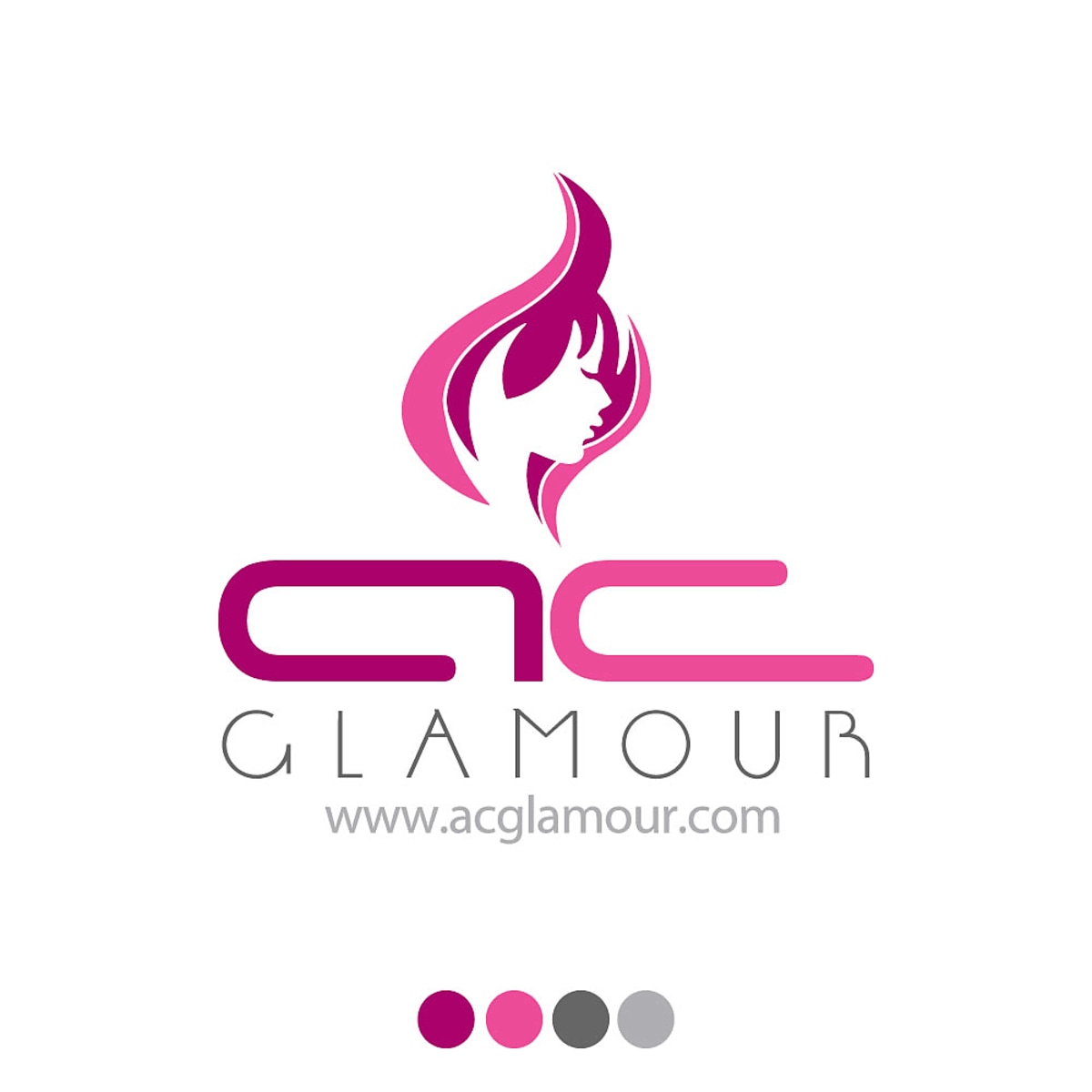 Logo Identidad Ac Glamour Domestika