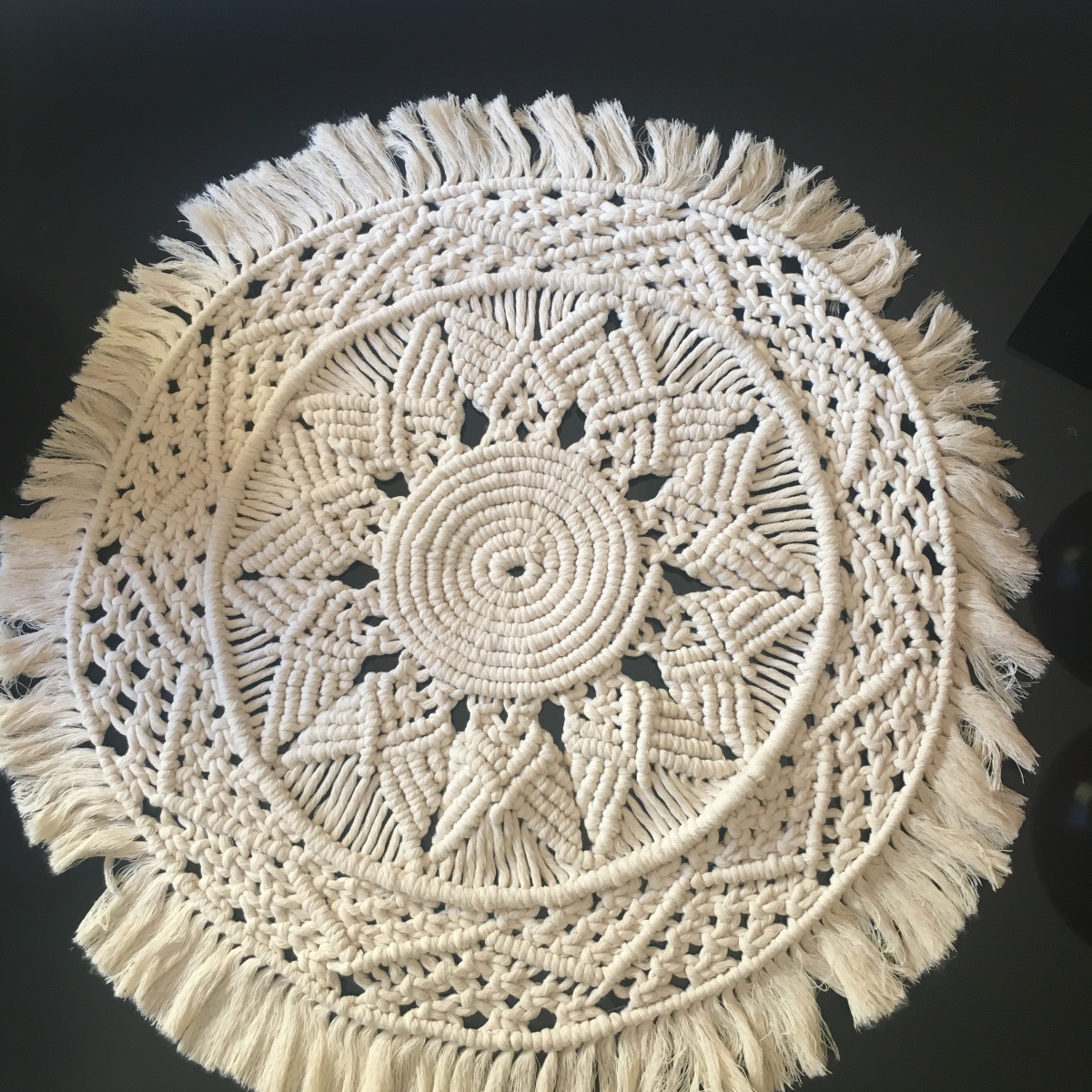 Mi Proyecto del curso Técnicas de macramé circular