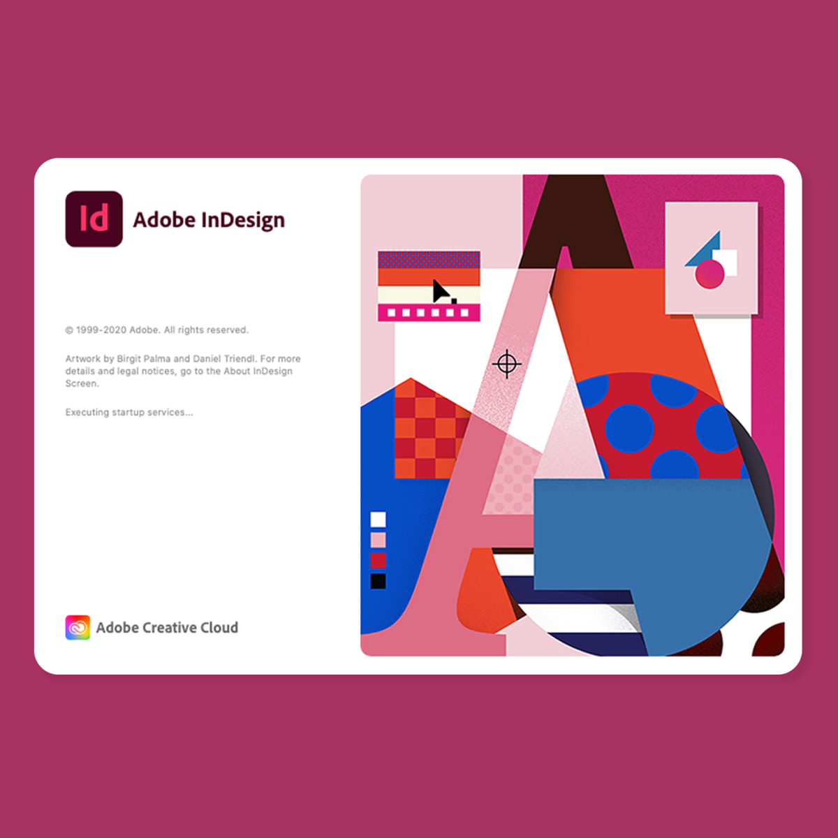 Adobe Indesign Splash Screen 2021 | Domestika