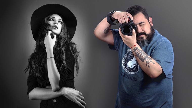 Regie der Modelle für die Fotografie