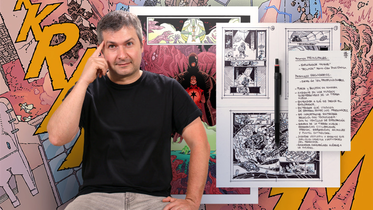 Erfassen von Geschichten in Fantasy-Comics