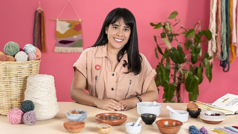 Teñido textil con pigmentos naturales