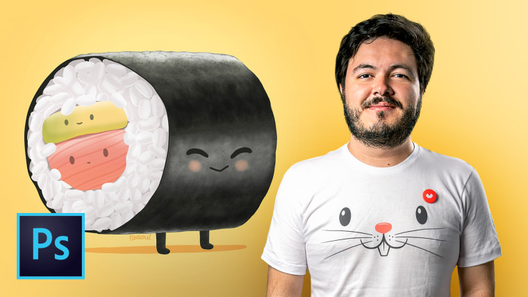 Creación de personajes ilustrados con Photoshop