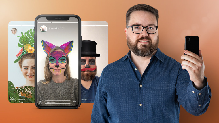 Augmented Reality Filters For Instagram And Facebook Paul Brown