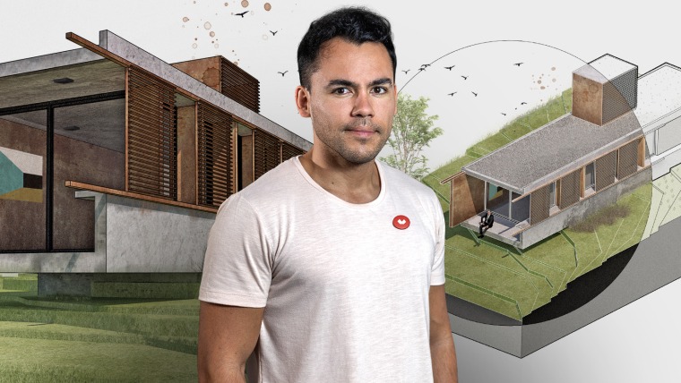 Digitale Illustration von Architekturprojekten