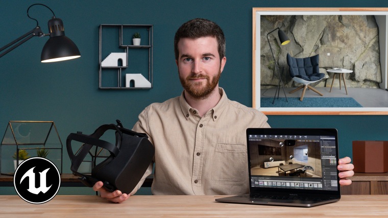 Infoarchitektur für Innenräume mit Unreal Engine 4