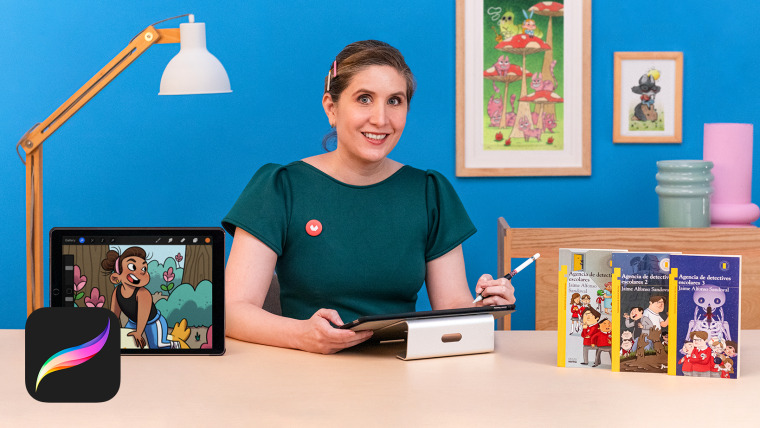 Creating Characters for Children's Stories with Procreate
