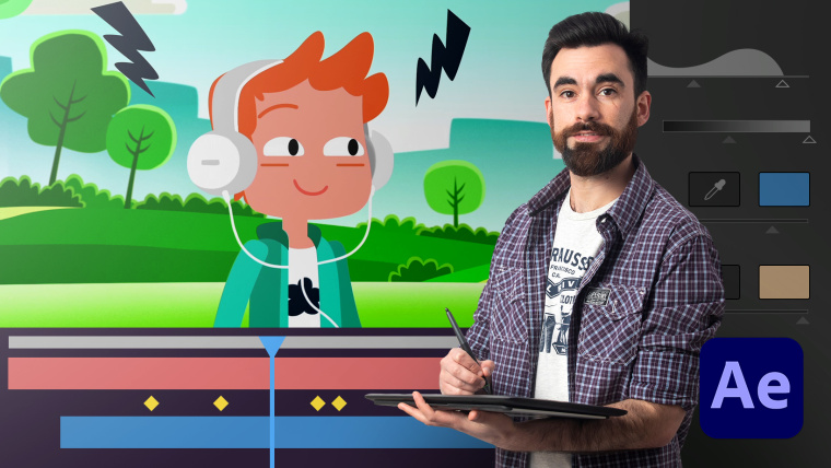 Adobe After Effects para animação de personagens