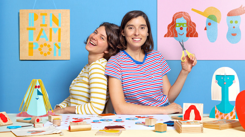 Técnicas de estampación para niños