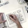 By Hand and On The Cover. A Calligraph, , T, and pograph course by Sergio Jiménez