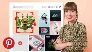 Introduction to Pinterest: Profile, Boards, and Pins. Marketing, and Business course by Natalia Escaño
