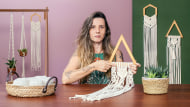 Introduction to Macrame Tapestry. Craft course by Natalia Corbi (Aram Studio)