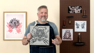 Contemporary Printmaking with Linoleum. Craft & Illustration course by Don Kilpatrick III