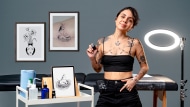 Fine Line Tattoo Techniques: Create Meaningful Designs. Illustration course by Lucia Serrano