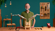 Mechanics for Creating Wooden Automatons. Craft course by Eduardo Salzane