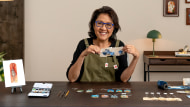 El arte de pintar en bolsitas de té. Un curso de Craft e Ilustración de Ruby Silvious