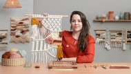Macraweave: Create Modern Artwork using Macramé and Weaving. Craft course by Luiza Potiens