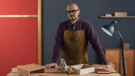 Marcenaria: fabricação de móveis com folha de madeira. Curso de Craft por Vasko Sotirov
