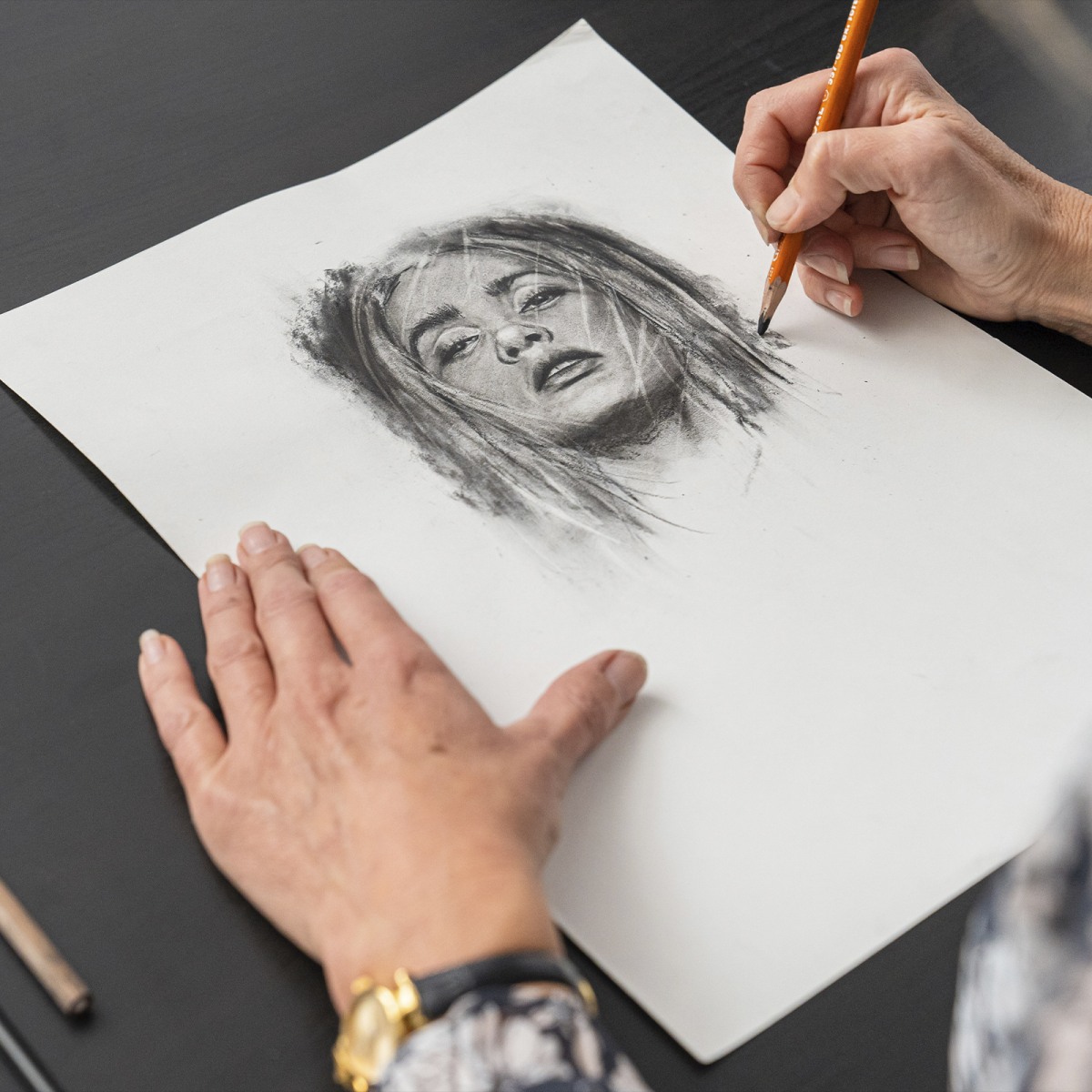 Como desenhar boca realista com lápis de cor / How to draw realistic mouth  - Tutorial 