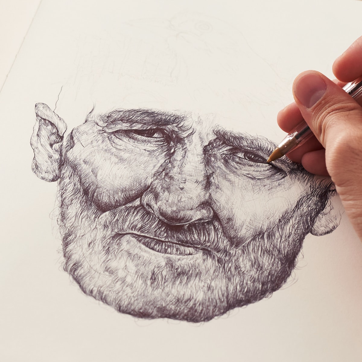 Artist Draws Insanely Realistic Portraits With Just a Ballpoint Pen |  Designs & Ideas on Dornob