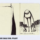 LO QUE SALE DEL PILOT. Design, Traditional illustration, Advertising, and Photograph project by Paco Lopez - 08.04.2009