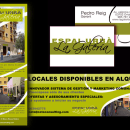 identidad corporativa y publicidad, La Galería. Een project van  Ontwerp y  Reclame van Vicente Ivars - 23.02.2010