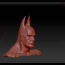 Busto de Batman. Un proyecto de Diseño, Ilustración tradicional, Publicidad, Cine, vídeo, televisión y 3D de Sem Casas Humanes - 15.02.2011