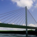 Puente atirantado. 3D project by Atres-studio - 05.09.2011