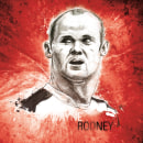 Wayne Rooney Free Work. Een project van Traditionele illustratie van Xavier Gironès - 05.07.2011
