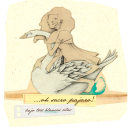 El cisne. Ilustração tradicional projeto de Daniel Camilo Vargas Barrios - 15.11.2011
