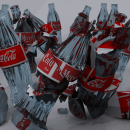 Meca Vs Coke. Design, Ilustração tradicional, e 3D projeto de Javier Gamero Sánchez - 15.03.2012