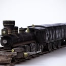 Train Modeling. Design, and 3D project by Alejandro Creo - 11.15.2012