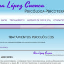 Psicóloga-Psicoterapéuta Ana López. Design, and Programming project by Jose Manuel López Cuenca - 11.22.2012