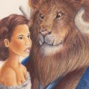 Cover for Beauty & The Beast. Un proyecto de Diseño, Ilustración tradicional y Publicidad de Maria Gallardo - 19.01.2013