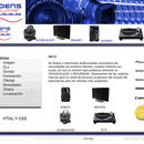web dinámica empresa audiovisuales. Un proyecto de Programación de Rubén Ayúcar Tardienta - 28.03.2013